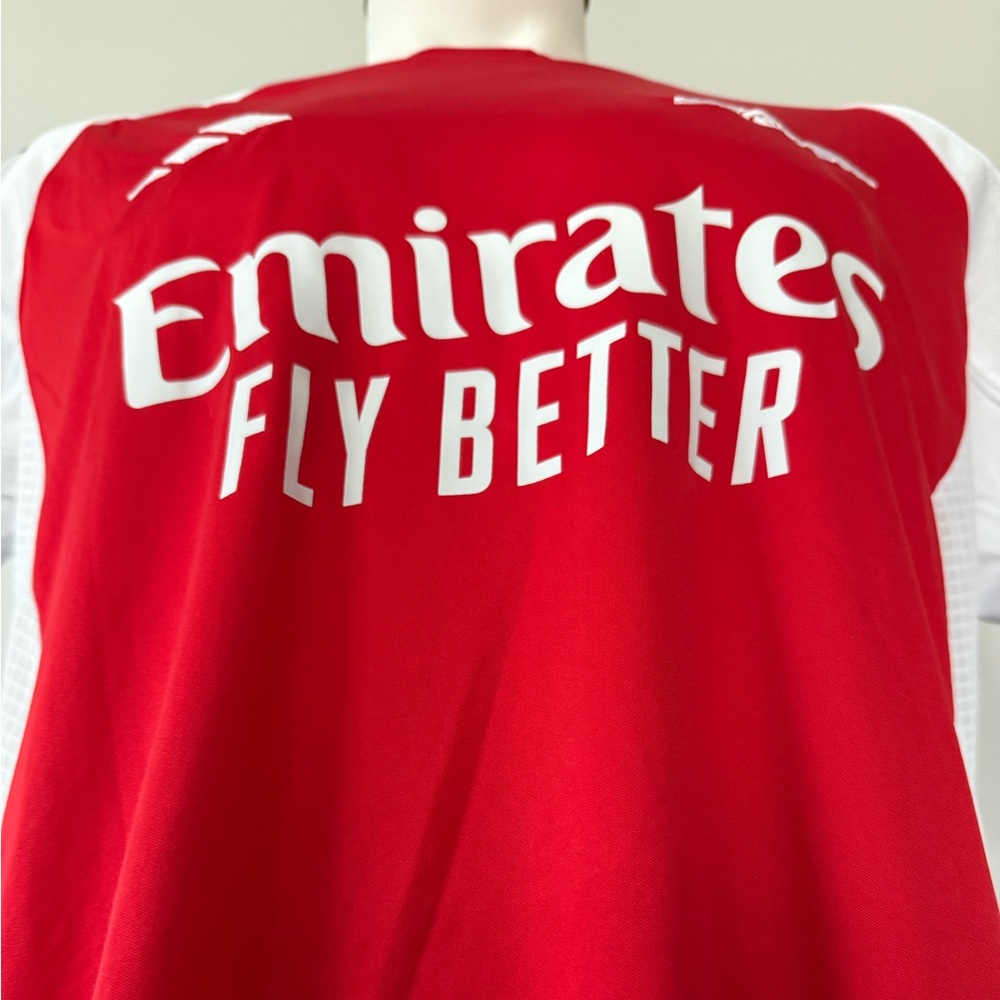 Oleksandr Zinchenko Arsenal New Men's Premier League Adidas Red Soccer Jersey - Picture 3 of 9